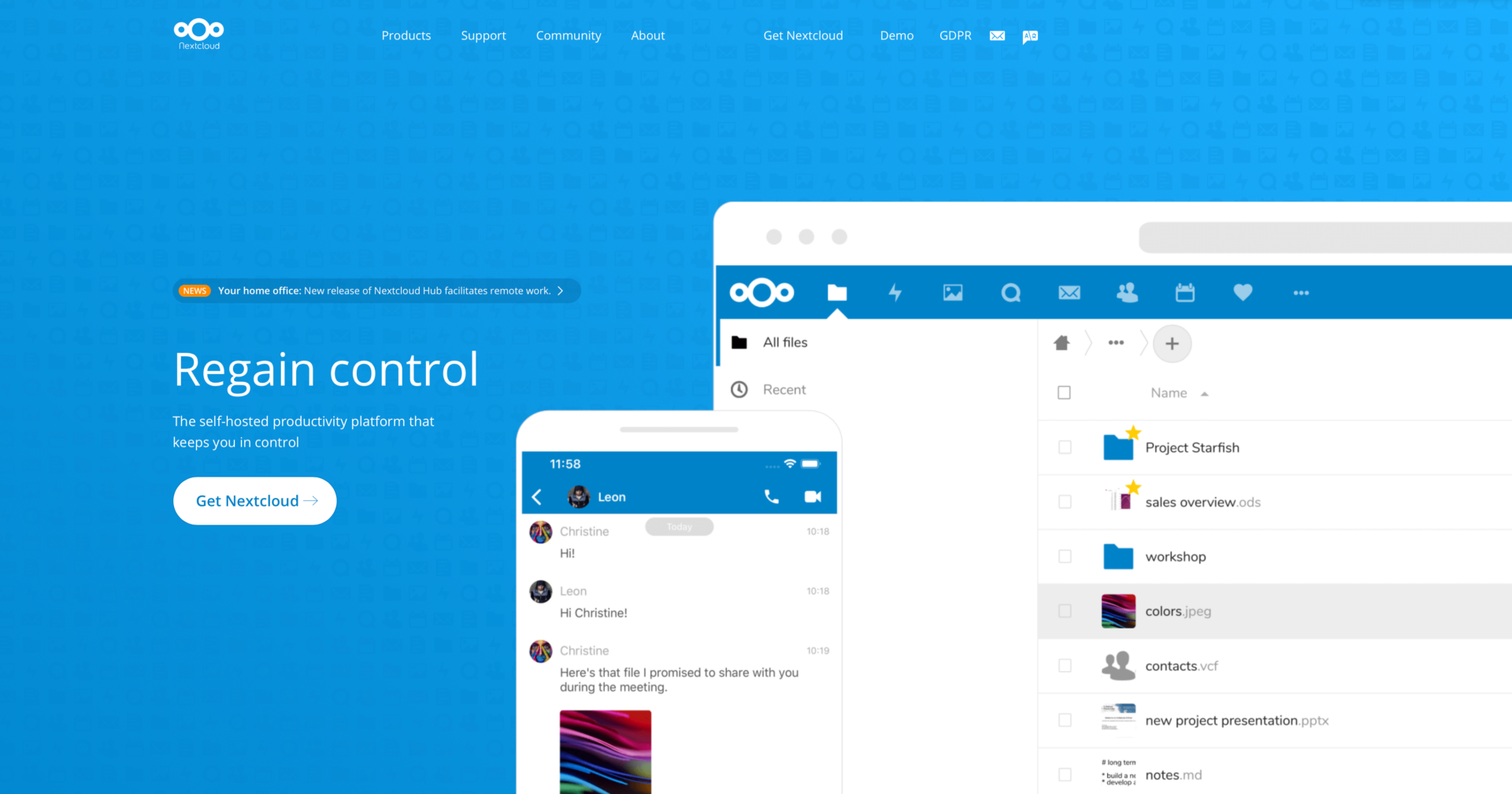 Nextcloud でクラウドストレージをつくってみた  ～ ユーザー操作編 ～